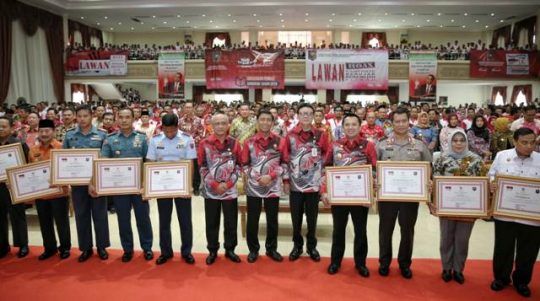 Di Lampung, Mendagri Minta Para Kades dan Apatur Desa Netral di Pileg dan Pilpres