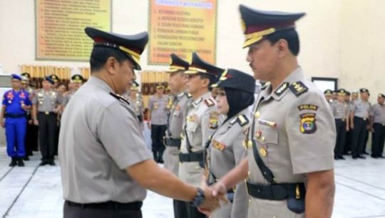 Ini Pejabat Baru Direktur Diskrimum dan Kabid Humas Polda Lampung