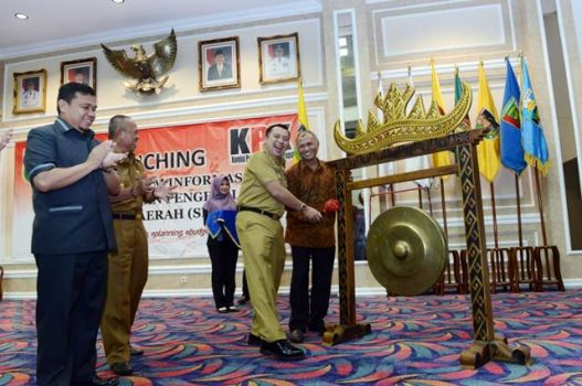 Gubernur Lampung dan Ketua KPK Luncurkan Aplikasi SIPPKD