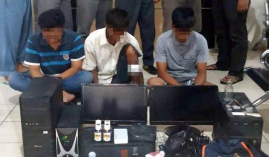 Komplotan Pembobol SMPN 2 Banjar Agung Dibekuk Polisi