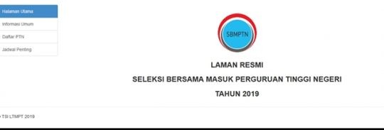 Resmi Dibuka, Ini Syarat Pendaftaran UTBK SBMPTN 2019