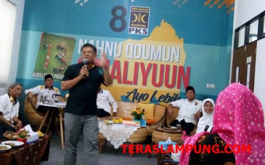 Presiden PKS Sosialisasikan Empat Janji Politik di Lampung