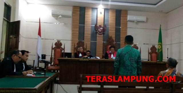 Korupsi Dinas PUPR Lamsel, Agus BN Divonis Empat Tahun Penjara