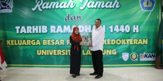 Fakultas Kedokteran Unila Gelar Ramah Tamah dengan Dekan Baru