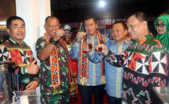 Ada Miniatur Kebun Raya Liwa di Anjungan Lampung Barat