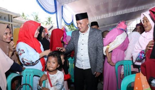 Pesan Plt Bupati Lamsel di Pengajian Akbar Ponpes Salaf Hidayatul Mukhlisin