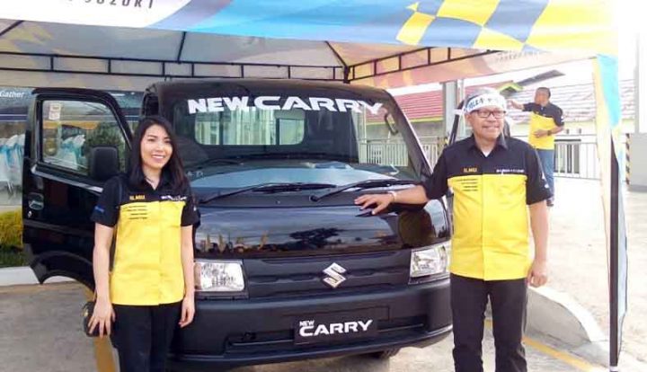 Diluncurkan di Natar, New Carry Pick-Up Tampil Lebih Besar dan Elegan