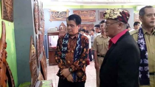 Ratusan Siswa-Siswi SMKN 5 Bandarlampung Gelar Pameran Seni Kriya