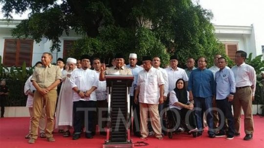 Quick Count Rakata Institute di Lampung, Jokowi-Ma’ruf 57,91 Persen, Prabowo-Sandi 42,09 Persen