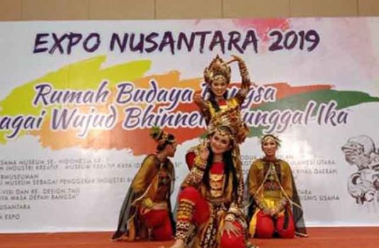 Sanggar Mulei Mekhanai Lamteng Tampil di Expo Nusantara 2019