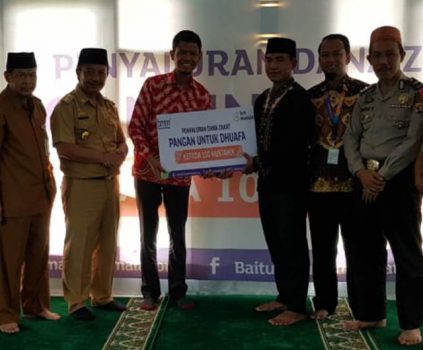 Bank Muamalat Kotabumi Salurkan Zakat kepada 100 Mustahik