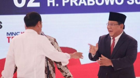Survei Terbaru LSI: Elektabilitas Jokowo-Ma’ruf 55,9-65,8 Persen, Prabowo-Sandi 34,2-44,1 Persen