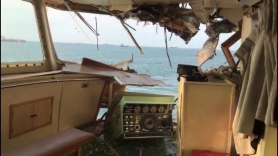 Tabrakan 2 Kapal di Selat Sunda karena Human Error