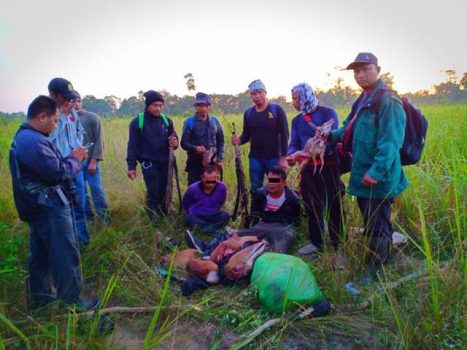 Tim Patroli Taman Nasional Way Kambas Tangkap Dua Pemburu Liar