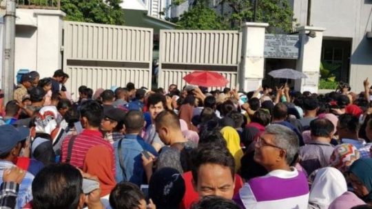 ‘Dipangkas’ Jadi 3 TPS, Pencoblosan di Kuala Lumpur Sempat Membludak