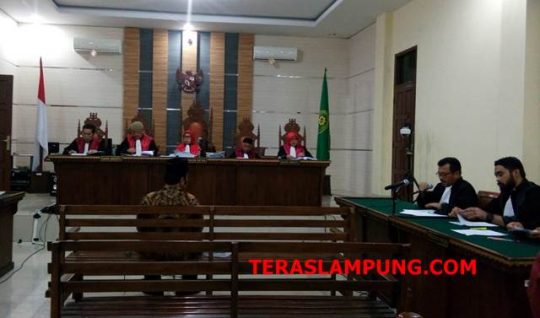 Kasus Fee Proyek Dinas PUPR Lamsel: Zainudin Hasan Minta Keringanan Hukuman, Ini Alasannya