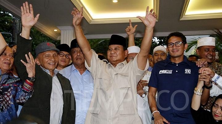 BW: Prabowo – Sandi Menang dengan Meraup 71 Juta Suara