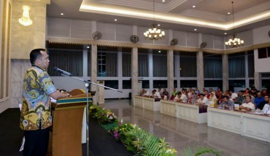 Gubernur Ridho Hadiri Rakor Pra-PON dan Porwil Sumatera 2019