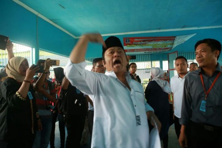 Video Bupati Lampung Selatan Nonaktif Zainudin Hasan Marah Besar di Lapas Rajabasa