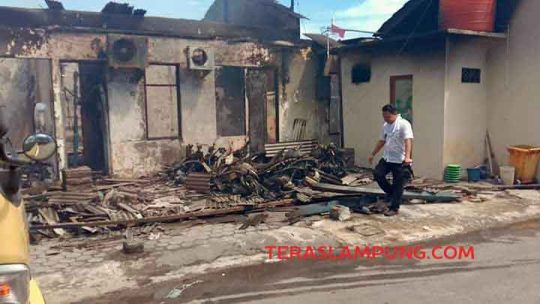 Mapolres Lamsel Terbakar, Seluruh Tahanan Berhasil Dievakuasi