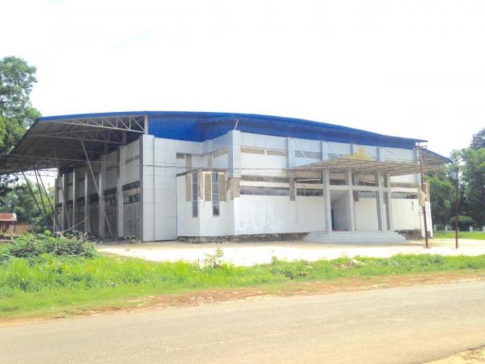 Pemkab Lamteng Anggarkan Rp 1 Miliar untuk Lanjutkan Bangun GOR