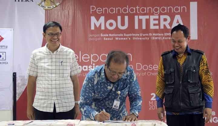 Itera Tingkatkan Kerjasama dengan Perguruan Tinggi Internasional