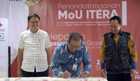 Itera Tingkatkan Kerjasama dengan Perguruan Tinggi Internasional