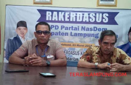 Kasus Penggelembungan Suara, Nasdem Lampura Lapor ke Bawaslu