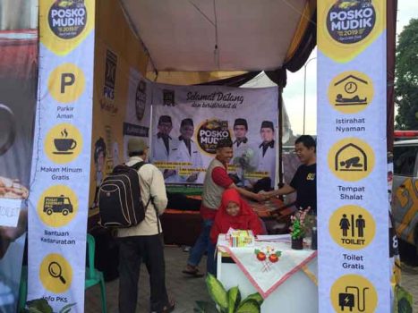 PKS Lampung Dirikan Posko Mudik Idul Fitri 1440 H