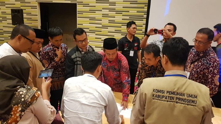 Jokowi-Ma’ruf Unggul di Kabupaten Pringsewu