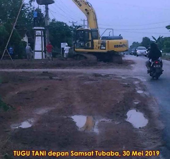 Nasib Tugu Tani Tulangbawang Barat
