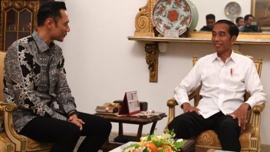 AHY ke Istana, Kubu Jokowi Puji Sikap SBY dan Demokrat