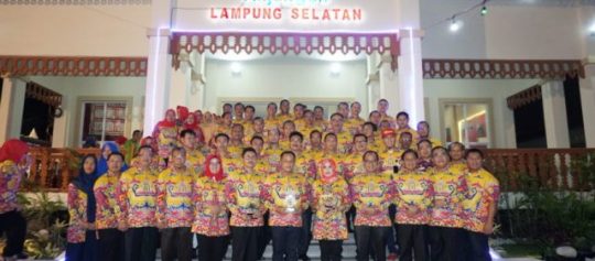 Lampung Selatan Raih Juara I Anjungan Favorit, PKK Juara II Stand Terbaik di Lampung Fair 2019