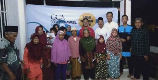 Coca Cola Buka Puasa Bersama Warga Sukanegara Kecamatan Tanjungbintang