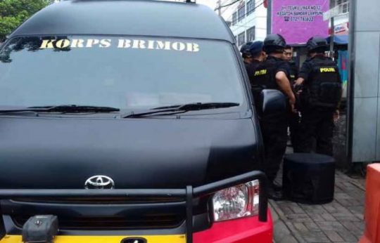 Benda Diduga Bom Ditemukan di RS Advent Bandarlampung