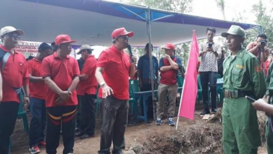 Loekman Melakukan Kunker di Kecamatan Seputih Surabaya