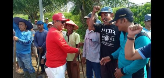 Bupati Lamteng Mengajak Masyarakat Untuk Semangat Gotongroyong