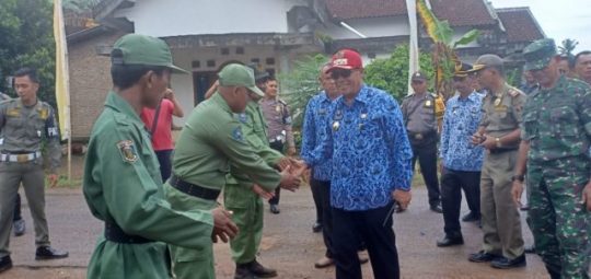 Bupati Lamteng Resmikan Penggilingan Padi Dan Produksi Padi Sehat
