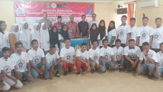 194 Pelajar SMA-SMK Lamteng Mengikuti Pelatihan Jurnalistik