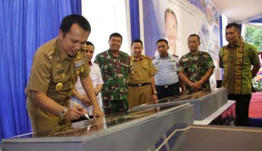 Gubernur Ridho Resmikan Kantor Dinas Pelayanan Terpadu Satu Pintu dan Sejumlah Infrastruktur Penting