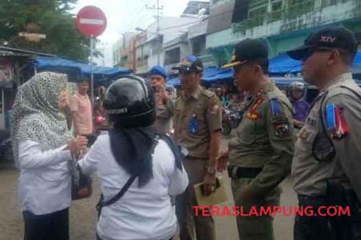 Belasan Guru dan Pelajar Terjaring Razia GDN Sat Pol PP Lampung Utara