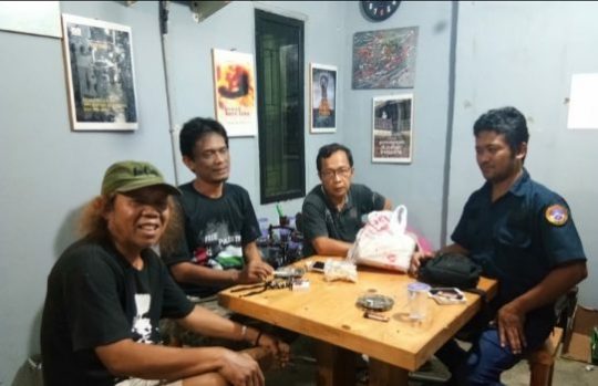 Pembentukan DKM, AWPI Mesuji Diskusi Bersama Sastrawan Lampung
