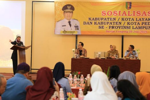 Wagub Chusnunia Ajak Semua Pihak Wujudkan Lampung Sebagai Provinsi Layak Anak