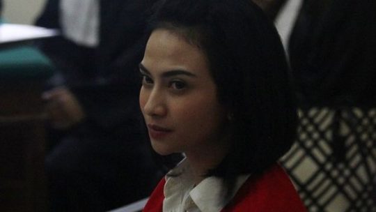 Vanessa Angel Divonis Lima Bulan Penjara