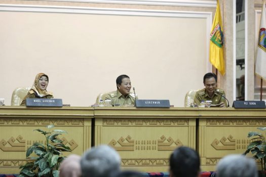 Gubernur Lampung Minta Semua Pejabat Eselon II dan III Beri Pelayanan Maksimal