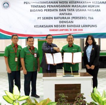 Semen Baturaja Terus Jalin Kerjasama Dengan Kejari Bandarlampung