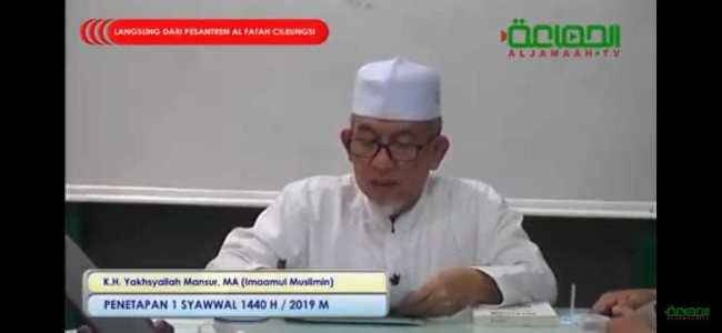 Hari Ini Jamaah Muslimin Cileungsi Sudah Rayakan Idul Fitri