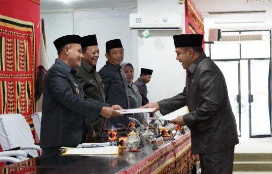 LPJ APBD 2018 Plt Bupati Lamsel, Realisasi dan Pembiayaan Capai Rp2,188 Triliun