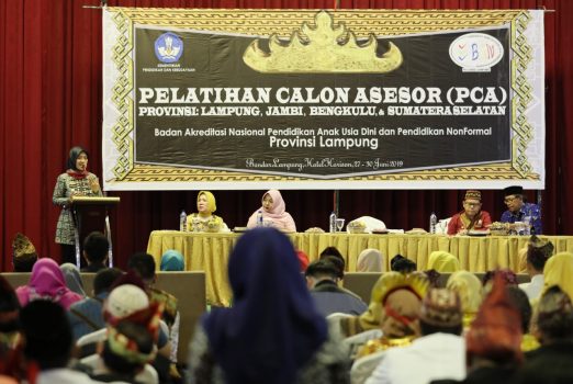 Wagub Lampung Buka Pelatihan Calon Asesor untuk Akreditasi PAUD dan Pendidikan Nonformal