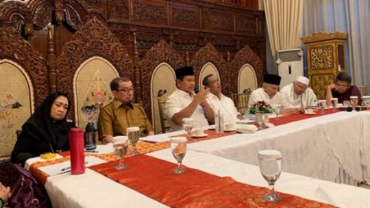 Empat Poin Pertemuan Prabowo dan Elite Pengusung Sebelum Koalisi Bubar